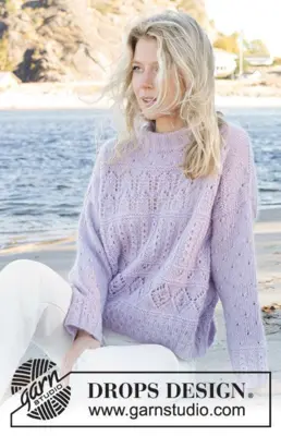 241-9 Fabled Harbour Sweater by DROPS Design